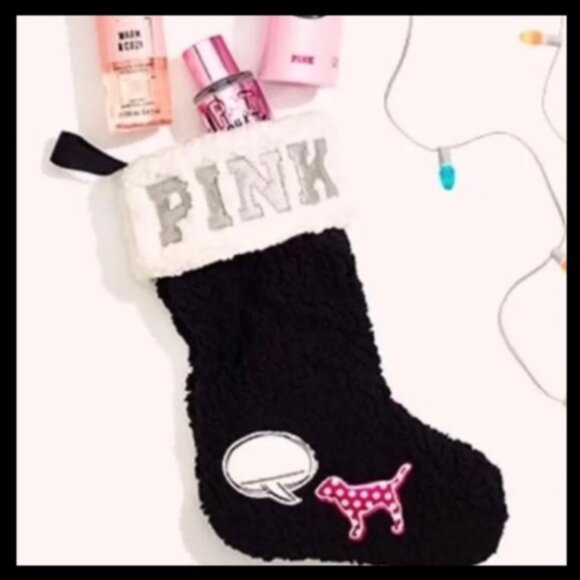 💕PINK VS Holiday Stocking NWT🐾💕 6018